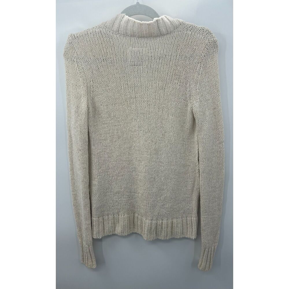 Vintage Abercrombie & Fitch Cream V-Neck Knit Costal Cardigan Sweater XS - Picture 5 of 5